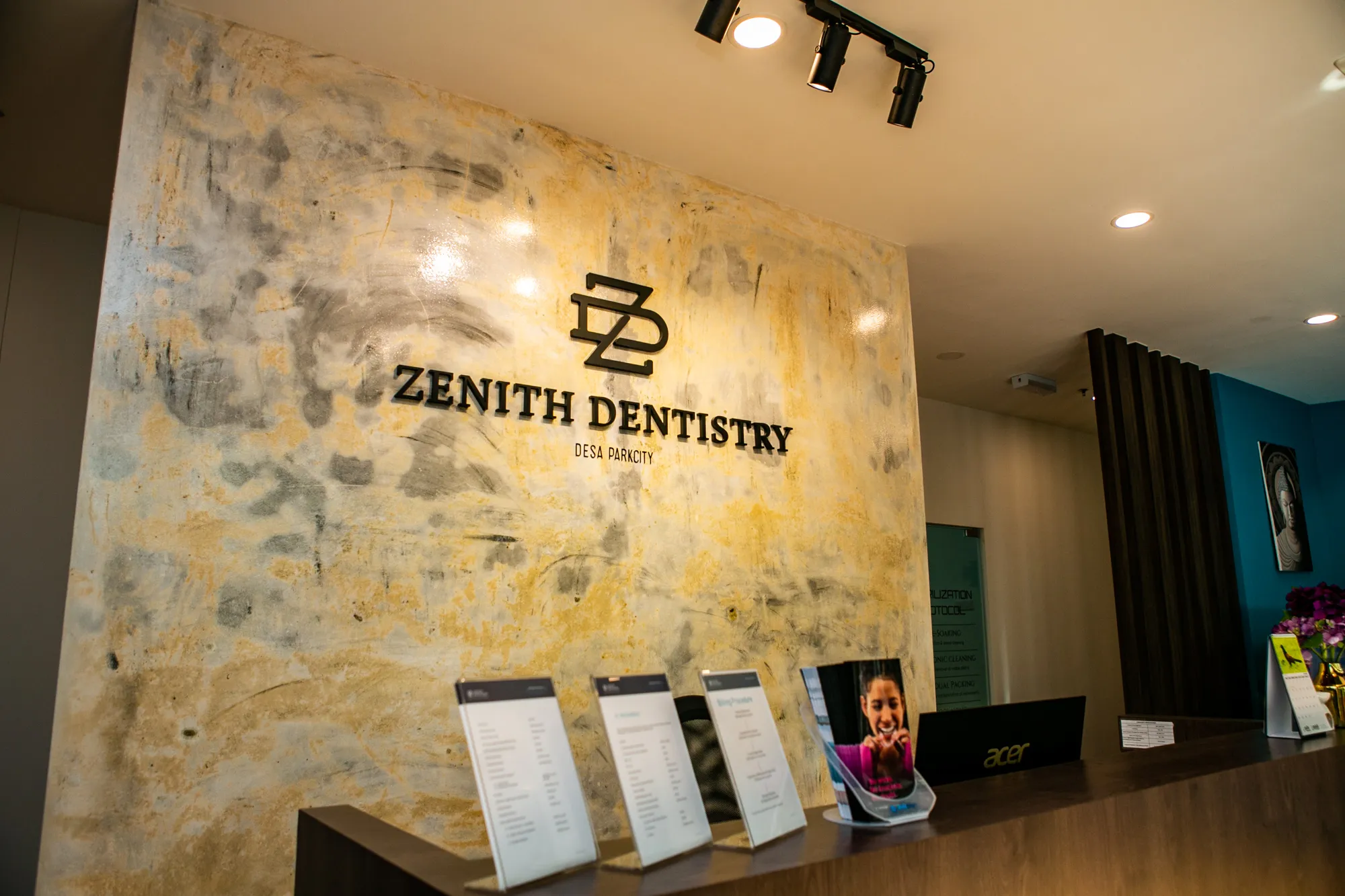 Reception at Zenith Dentistry
